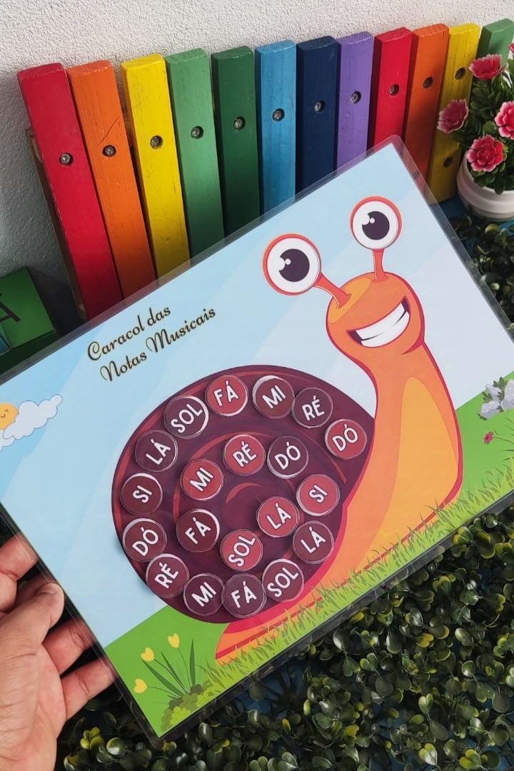 Caracol das Notas Musicais PDF