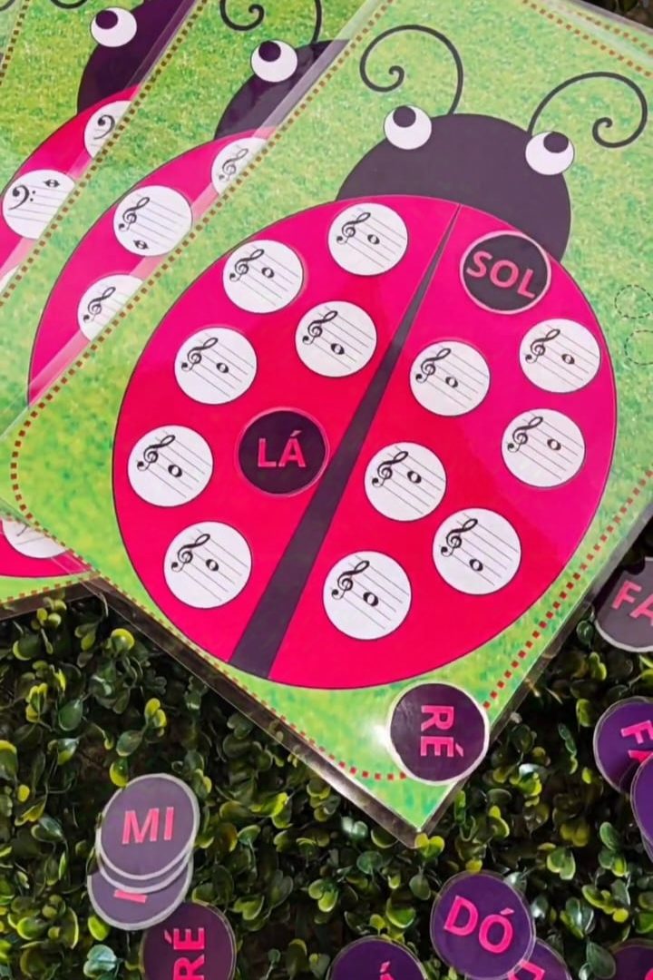 Joaninha Notas Musicais PDF