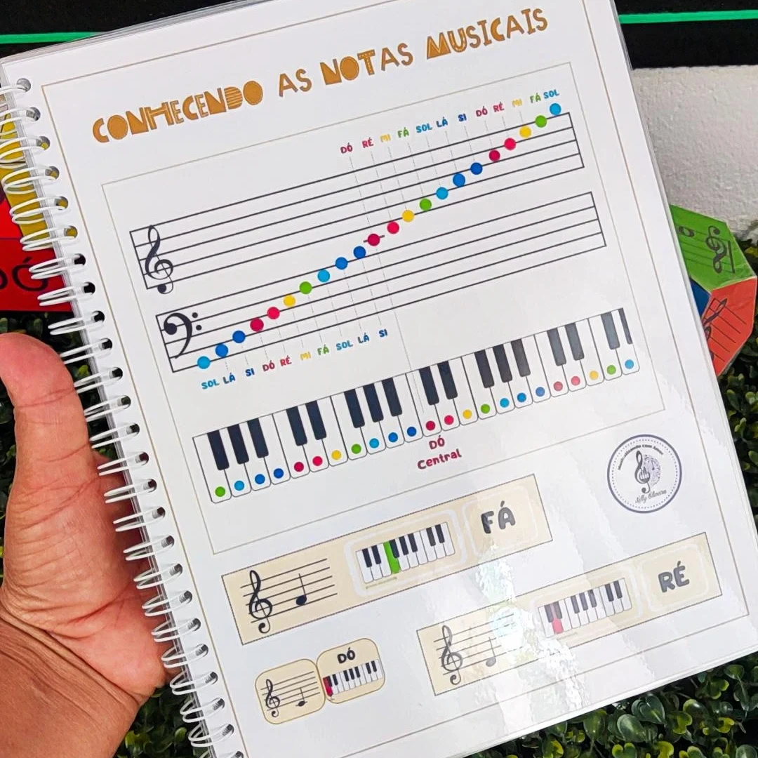 Conhecendo as notas na pauta FÍSICO