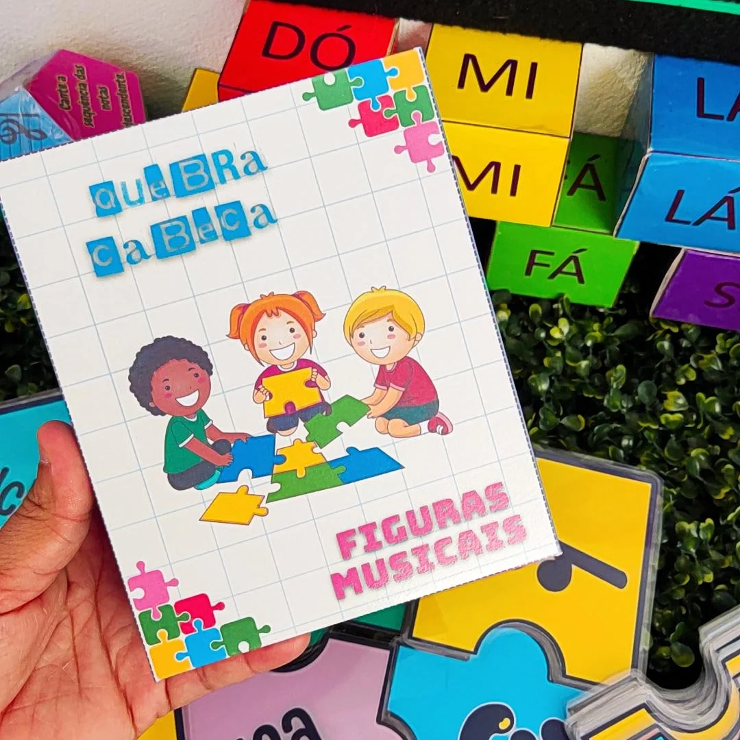 Quebra cabeça das figuras musicais PDF
