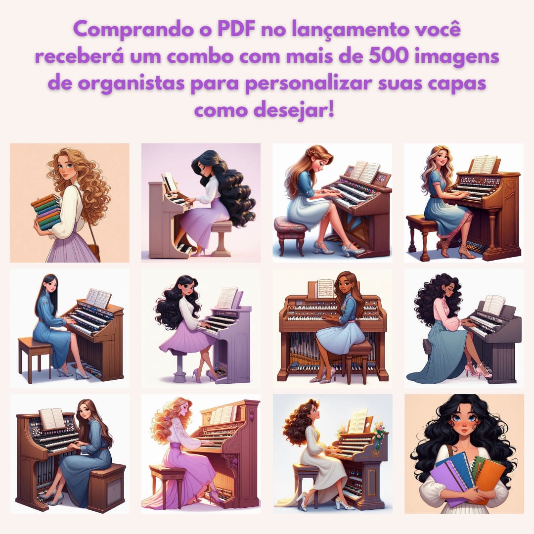 Agenda da Aluna de Música LILÁS 2025 PDF - Imagem 13