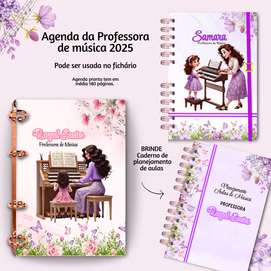 Agenda da Professora em PDF