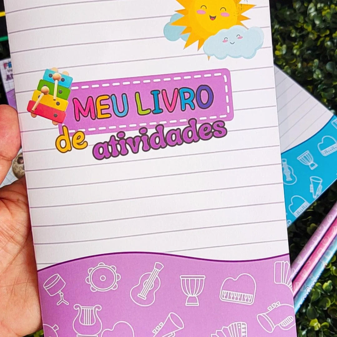 Kit livro atividades volta às aulas