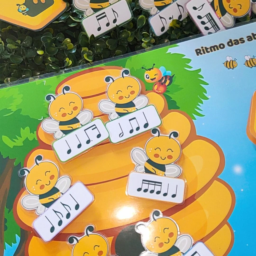 Ritmo com Abelhinhas em PDF