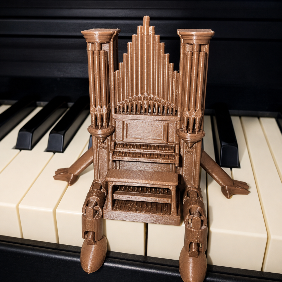 Mini Órgão de Tubos articulável 3D