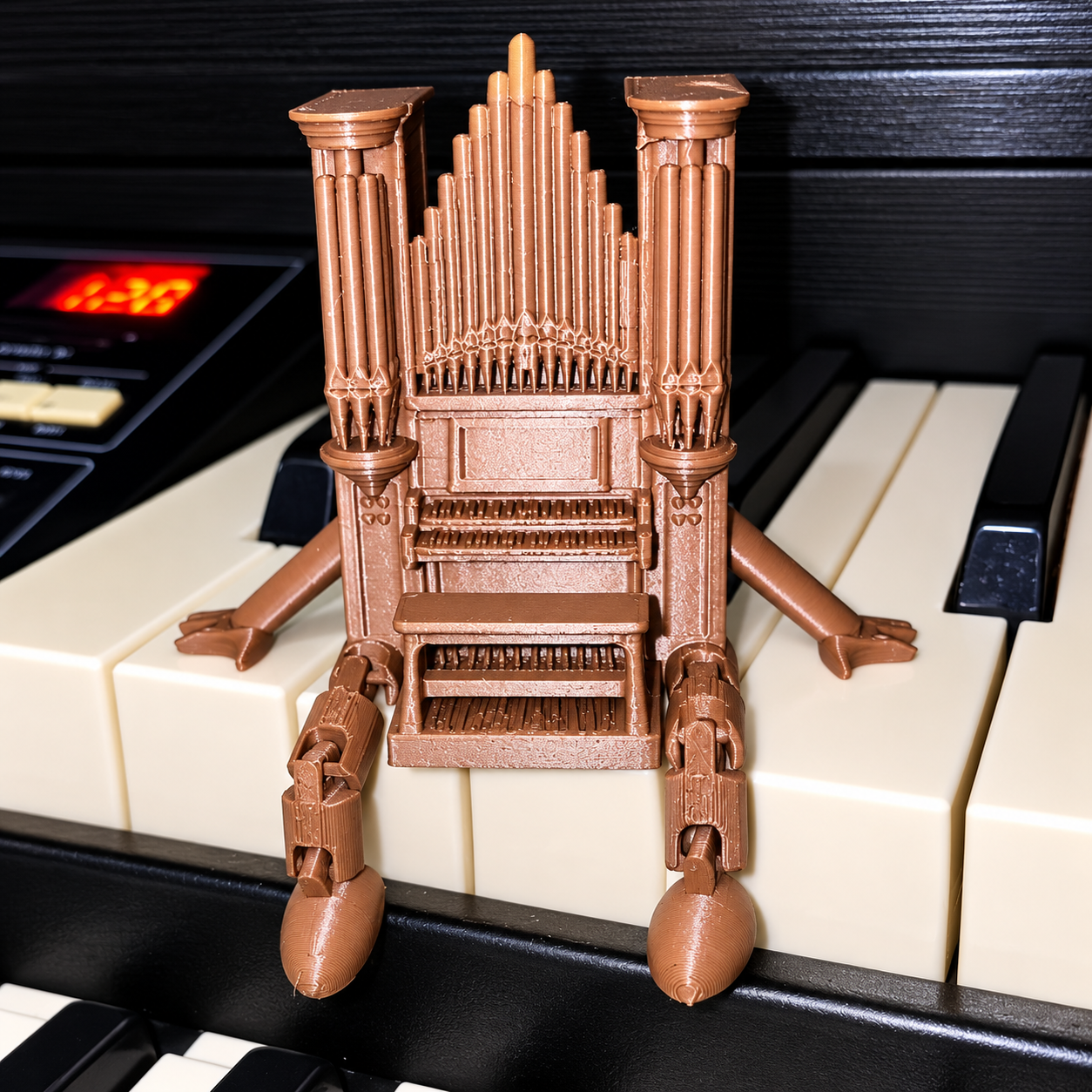Mini Órgão de Tubos articulável 3D - Imagem 2