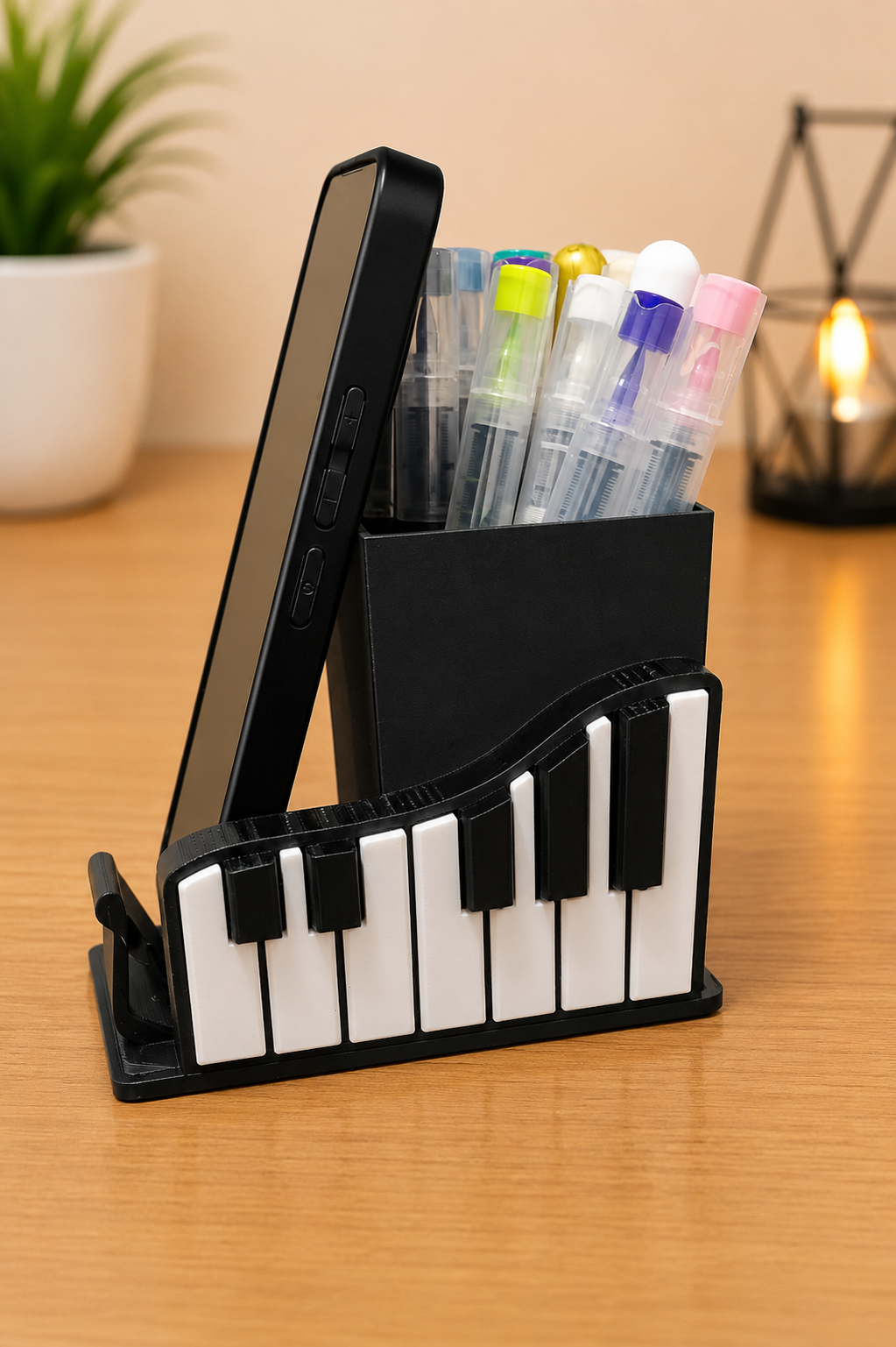 Suporte Teclas + Porta Lápis - Imagem 3