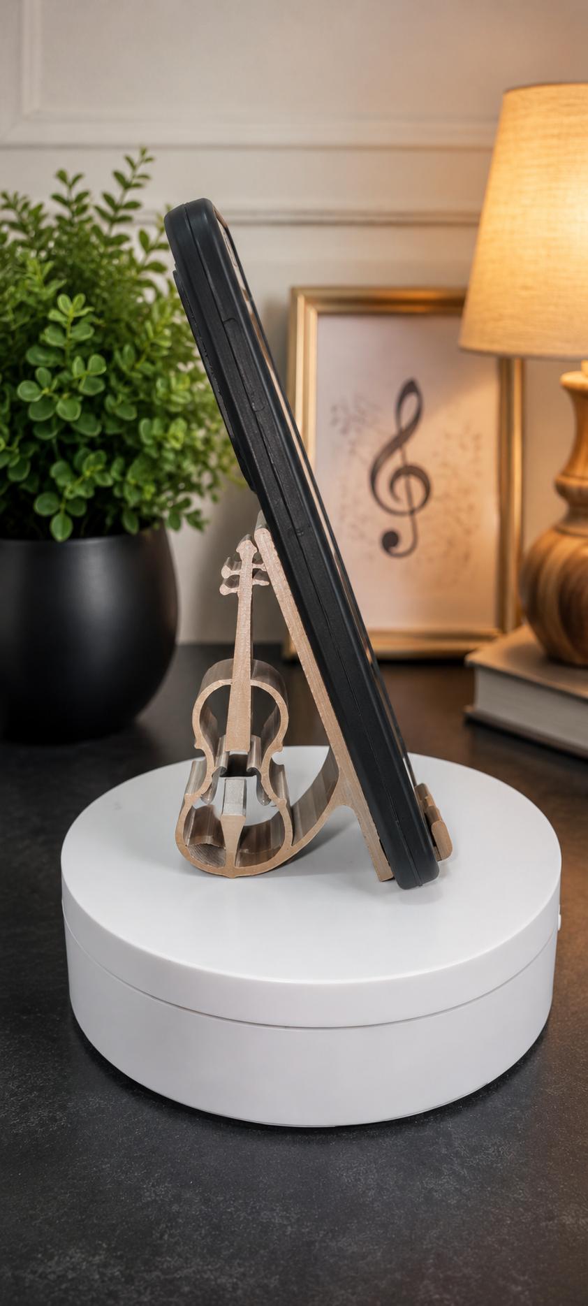 Suporte para celular Violino 3D - Imagem 9
