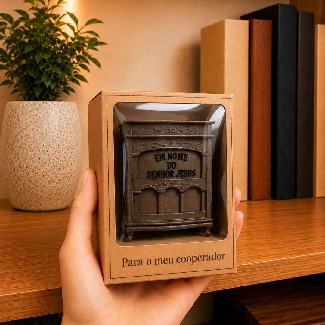 Miniatura púlpito em 3D
