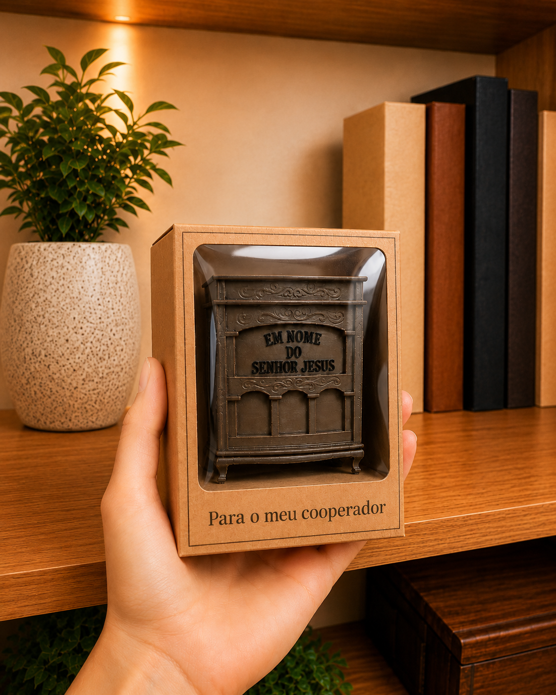 Miniatura púlpito em 3D