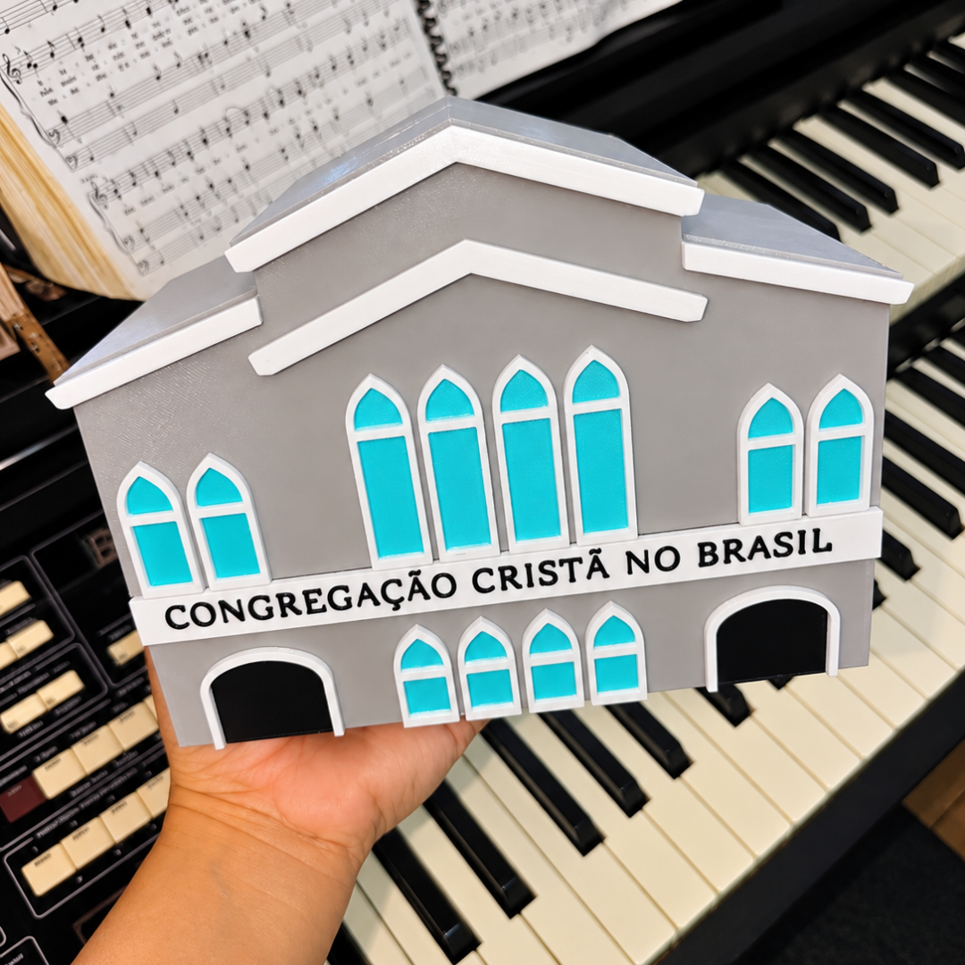 Porta recitativo/ Cofre CCB em 3D (tamanho maior)