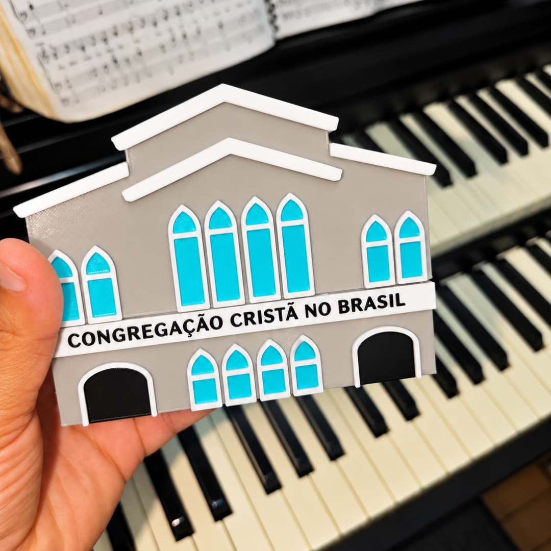 Porta recitativo/ Cofre CCB em 3D (tamanho menor )