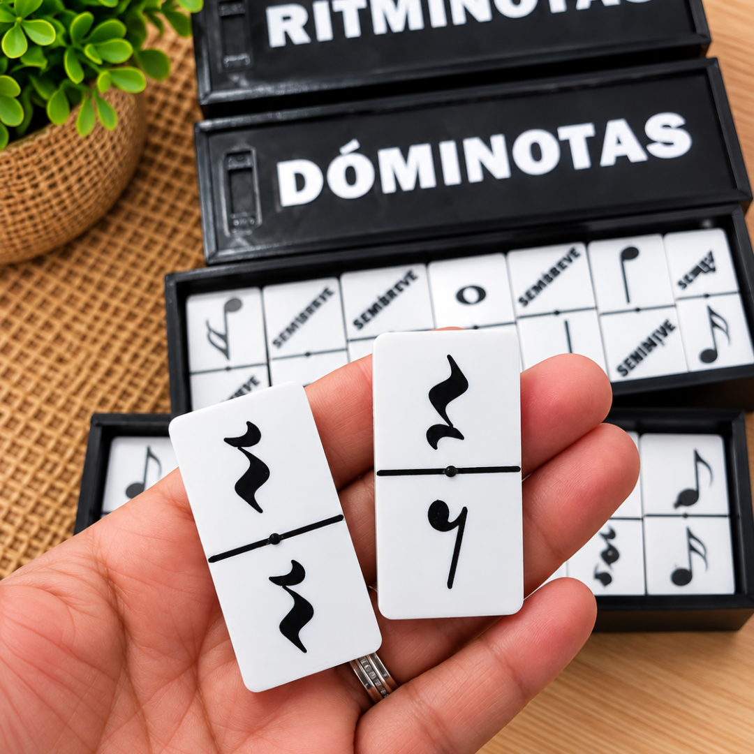 Dominó RITMINOTAS ( pausa & pausa)